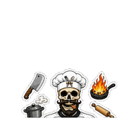 Skull Ok Sticker