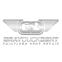 GrayDuckDent paintless dent repair grayduckdent dent removal dent repair mn Sticker