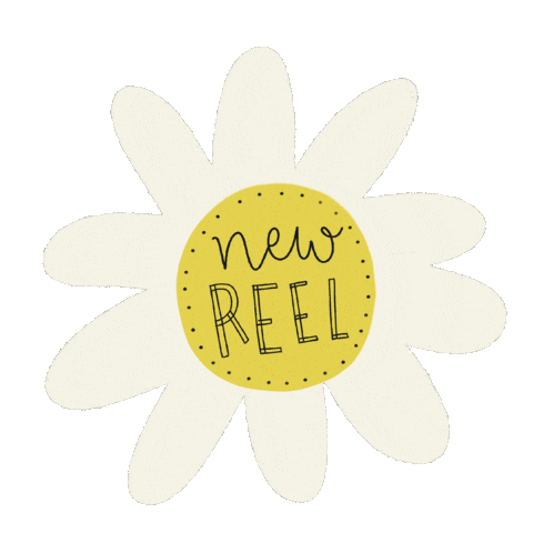 Flower Reel Sticker
