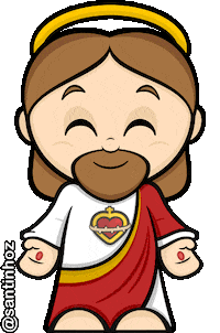 Nossa Senhora Jesus Sticker by Santinhoz
