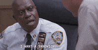 sandwich brooklyn 99 charles boyle andre braugher joe lo truglio GIF