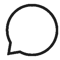 Black Circle Love Sticker by Woodendot