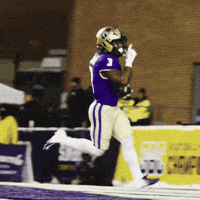 Celebrating Running Back GIF by JMUDukes