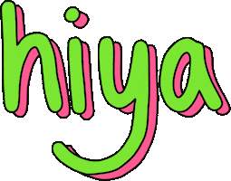 Hello Sticker by Poppy Deyes