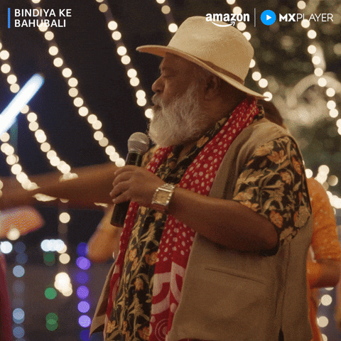 Saurabh Shukla Style GIF by Amazon MX Player