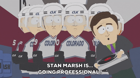 hockey celebrating GIF by South Park 