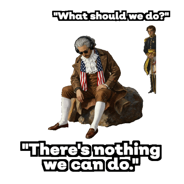 What Should We Do Giving Up Sticker