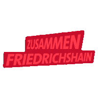 Zusammenberlin Sticker by SPD Berlin