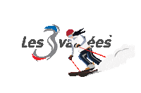 Val Thorens Ski Sticker by Les 3 Vallées