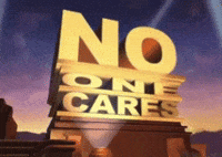 No One Cares GIF