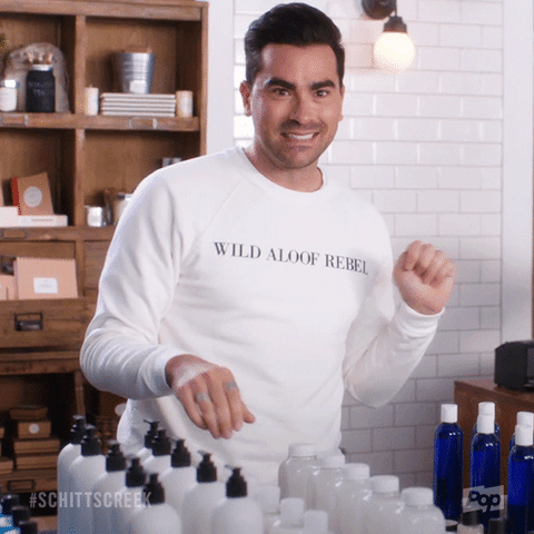 Dan Levy Pop GIF by Schitt's Creek