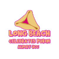 alpertjcc esther long beach purim happy purim Sticker