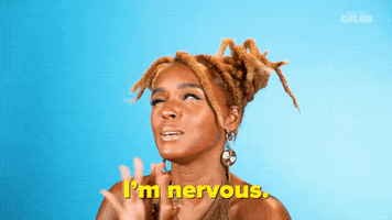 Nervous Janelle Monae GIF by BuzzFeed