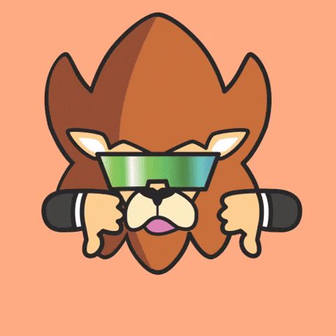 Crypto No GIF by Loaded Lions
