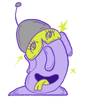 Happy Party Sticker by Pia Graf