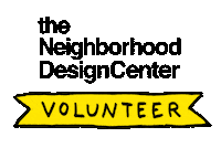 Community Typography Sticker by the Neighborhood Design Center