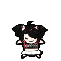 Naifyyq happy anime excited jump Sticker