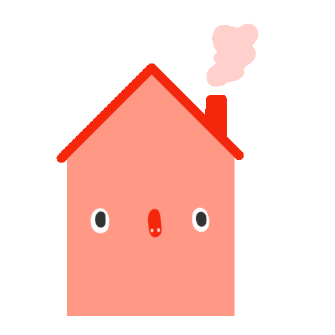 Pink Home Sticker by Elena