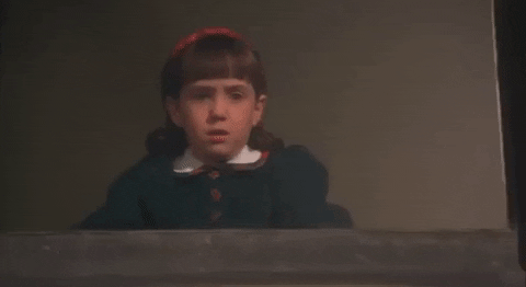 scared miracle on 34th street GIF