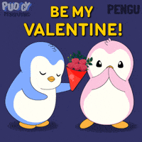 I Love You Flowers GIF by Pudgy Penguins