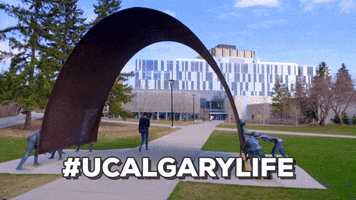 canadian universities olympic arch GIF by University of Calgary