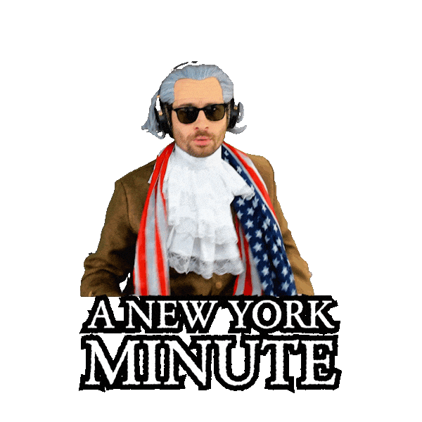 New York Minute Sticker