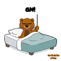 Tired Good Night Sticker by VeeFriends