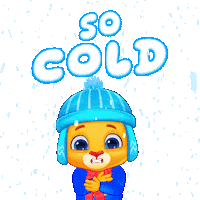 Freezing Winter Is Coming Sticker by Lucas and Friends by RV AppStudios