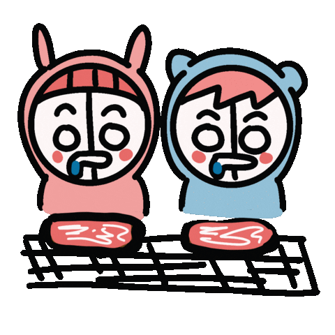 Happy Cartoon Sticker