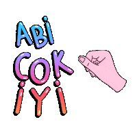 Hand Abi Sticker by Idil Keysan