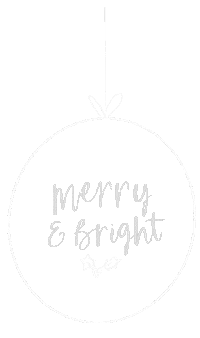 nataliefordNF christmas merry christmas merry bright Sticker