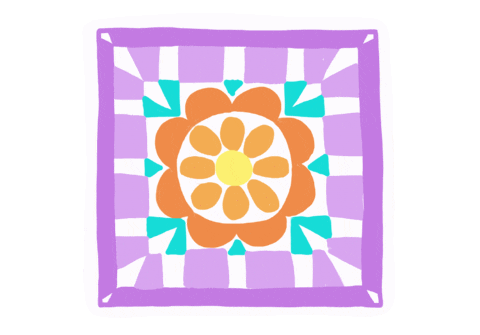 Crochet Tejer Sticker by mamaQuilla Tejidos