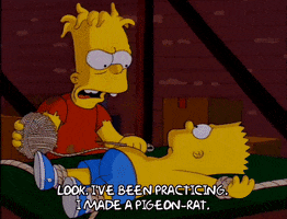 bart simpson halloween GIF