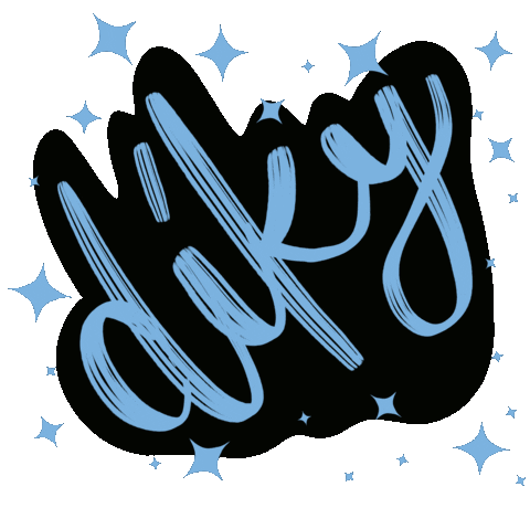 Stars Thanks Sticker