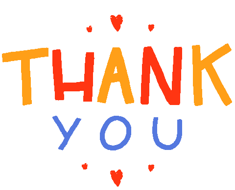 Thank U Love Sticker by Cris