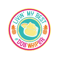Happy Ice Cream Sticker by Dole Official