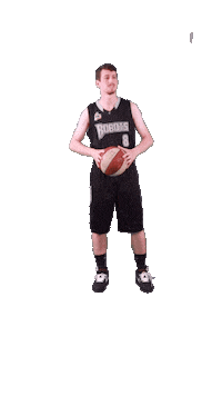 acslsports basketball ball throw robots Sticker