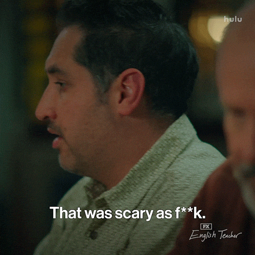 Scared High School GIF by English Teacher FX