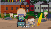 happy jimmy valmer GIF by South Park 