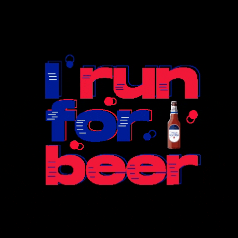 MichelobUltraMexico giphygifmaker drink run running GIF