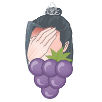 moonmonk facepalm the untamed mdzs theuntamed Sticker