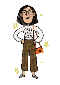 rose_may_scribble ireland irish choice abortion Sticker