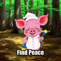 Wisdom Silence GIF by The Pigasso