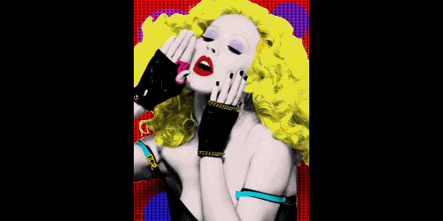 music blog singer GIF