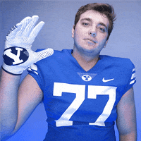 Byu Football Sport GIF by BYU Cougars