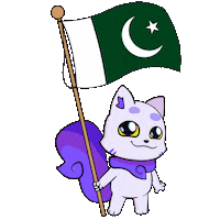 Flag Cricket Sticker by Lucky Kat Studios