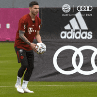 Robert Lewandowski Reaction GIF by FC Bayern Munich