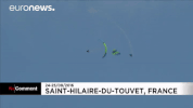 euronews euronews free flight icare cup GIF