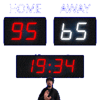65 Away Sticker