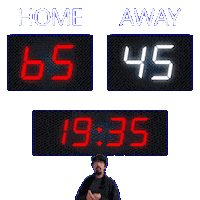 45 Away Sticker